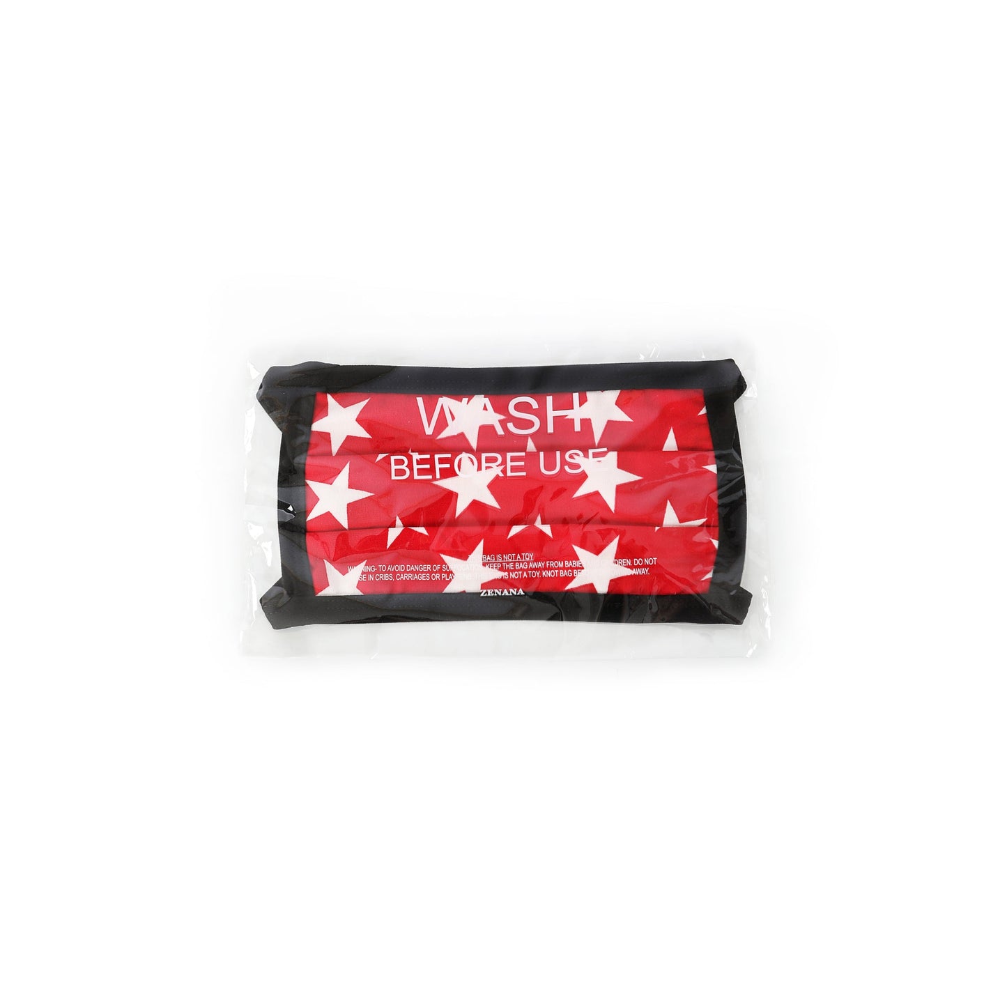 6 Pack Star Print Washable Cotton Face Mask