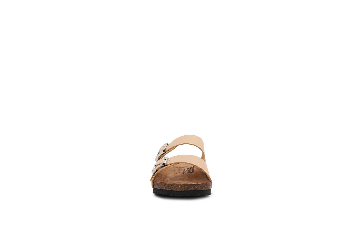 Women Double Banded Hook and Loop Slider Sandals