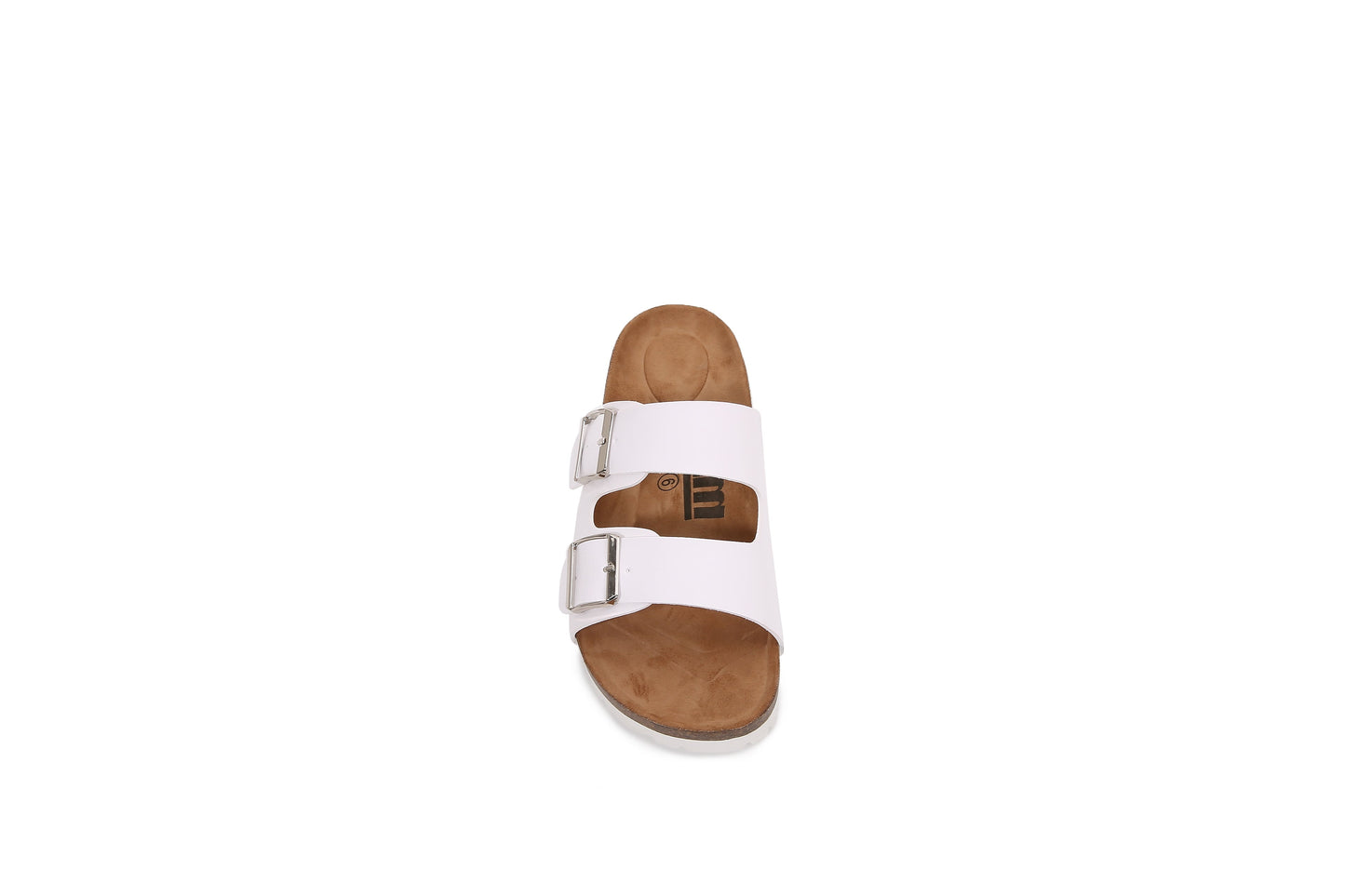 Women Double Banded Hook and Loop Slider Sandals