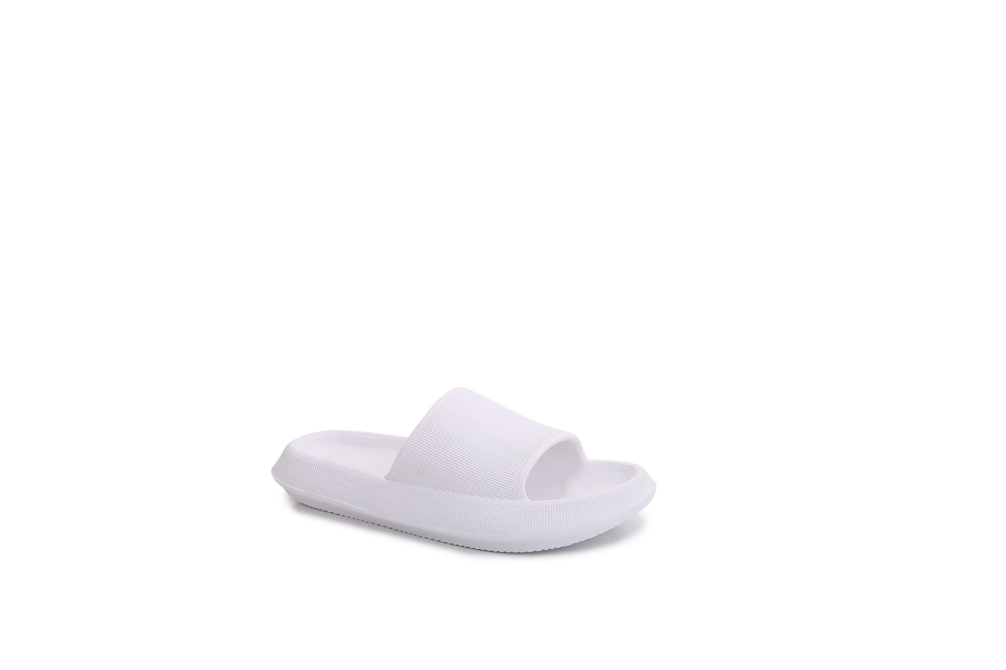 Thick Cushioned Platform Comfy Slippers for Women and Men Summer Beach Indoor Outdoor Rubber Open Toe Slides