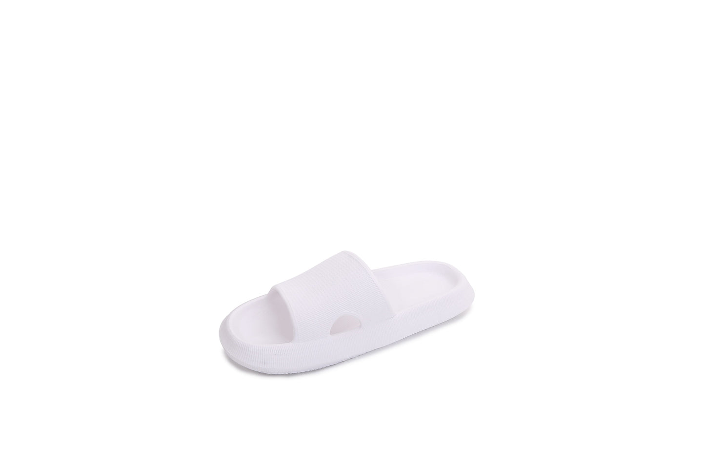 Thick Cushioned Platform Comfy Slippers for Women and Men Summer Beach Indoor Outdoor Rubber Open Toe Slides