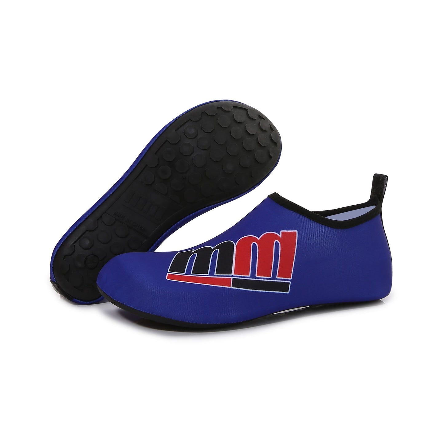 Men and Women a Slip On Barefoot Quick-Dry Beach Aqua Yoga Water Shoes (MM/Purple)