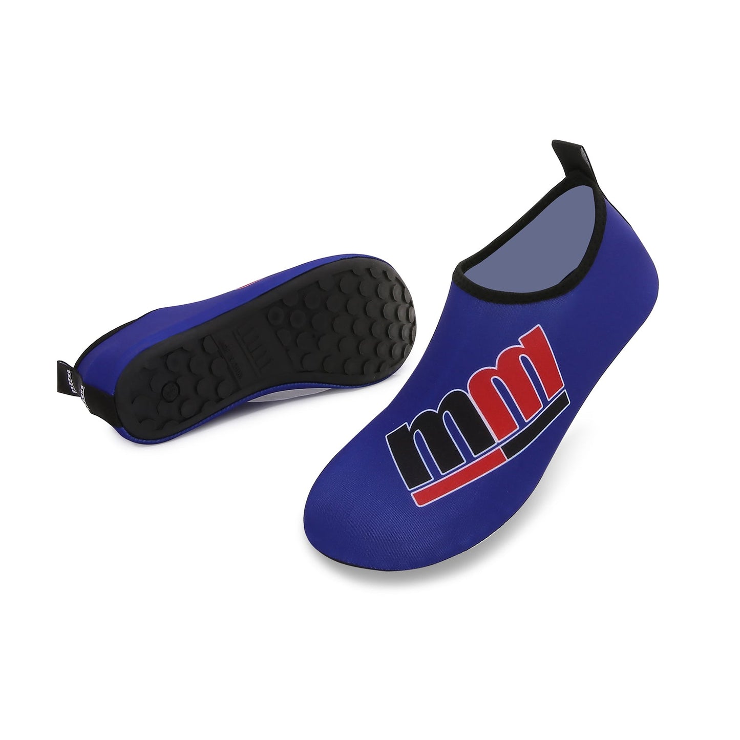 Men and Women a Slip On Barefoot Quick-Dry Beach Aqua Yoga Water Shoes (MM/Purple)