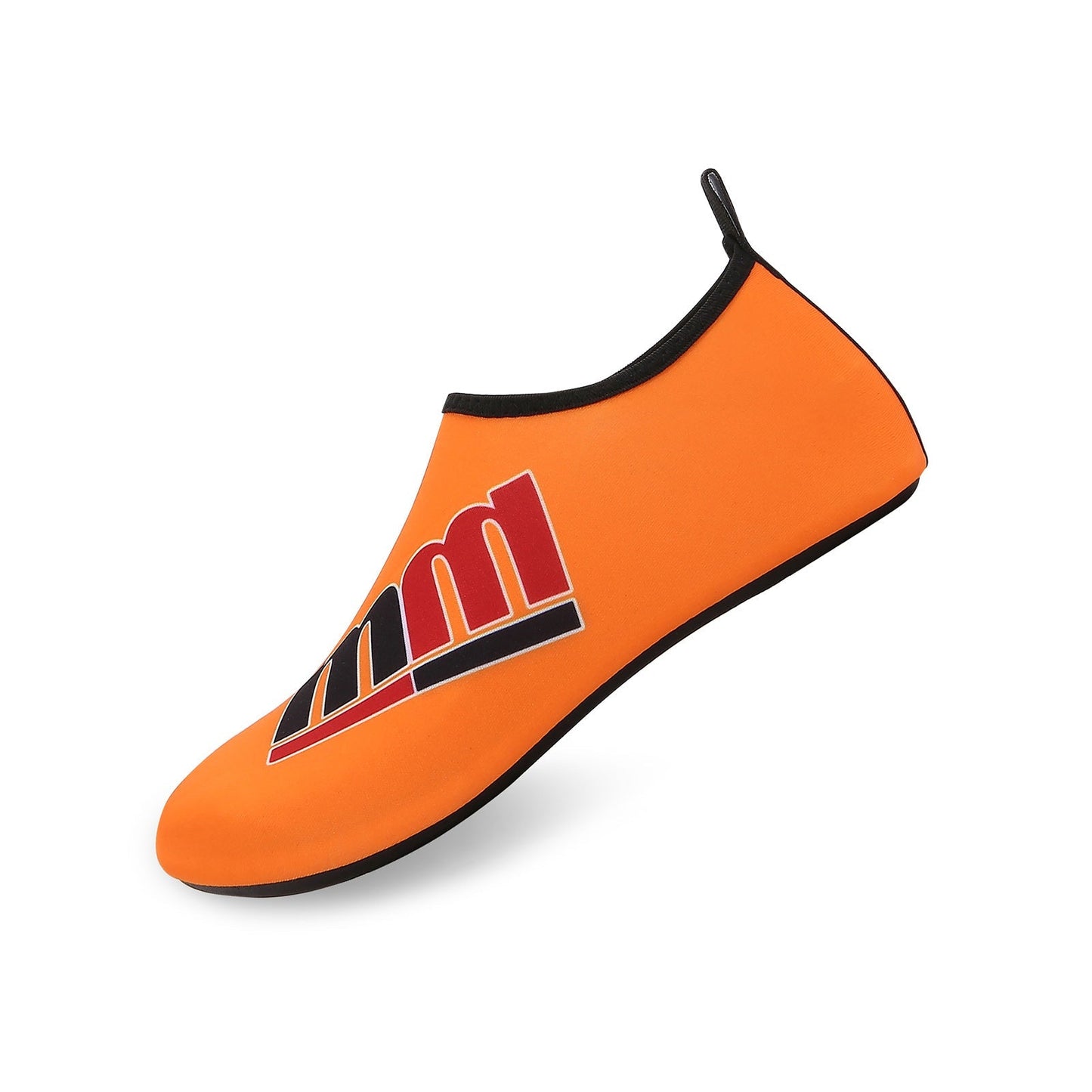 Men and Women a Slip On Barefoot Quick-Dry Beach Aqua Yoga Water Shoes (MM/Orange)