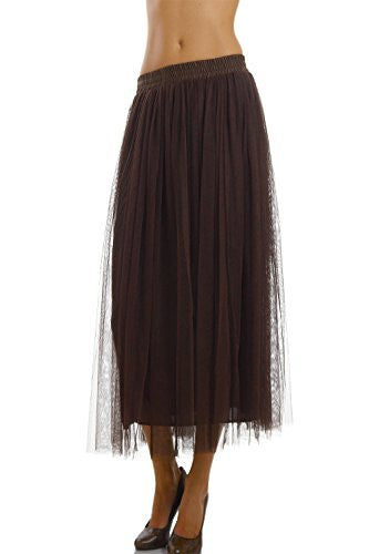 Women Straight bottom Tulle Tutu Dance Skirt - Shop Lev