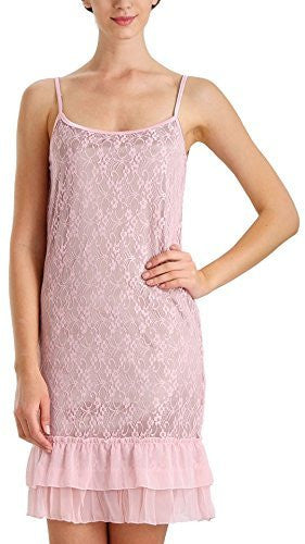 Melody See-through Baby-doll lace slip with ruffles - Shop Lev
