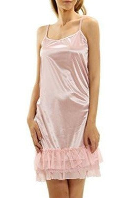 Melody Ruffle Combo Satin Full Slip - Shop Lev