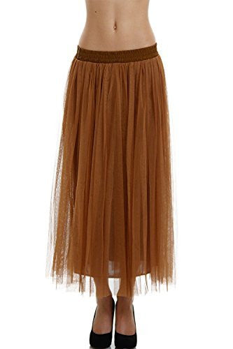 Women Straight bottom Tulle Tutu Dance Skirt - Shop Lev