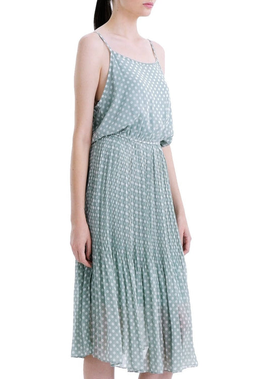 Polka Dot Midi Dress - Shop Lev