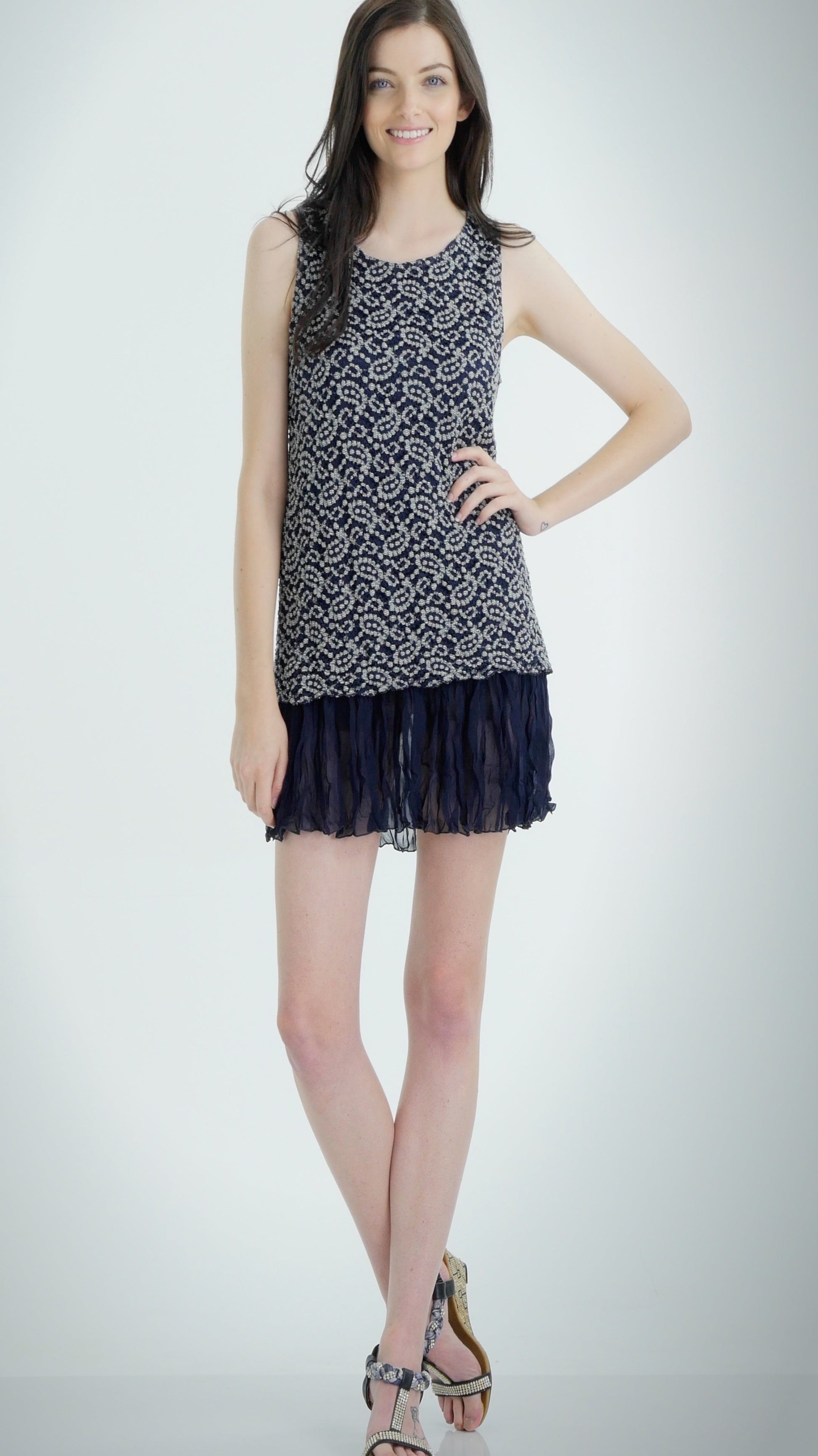 Women's Sleeveless Mini Dress - Shop Lev