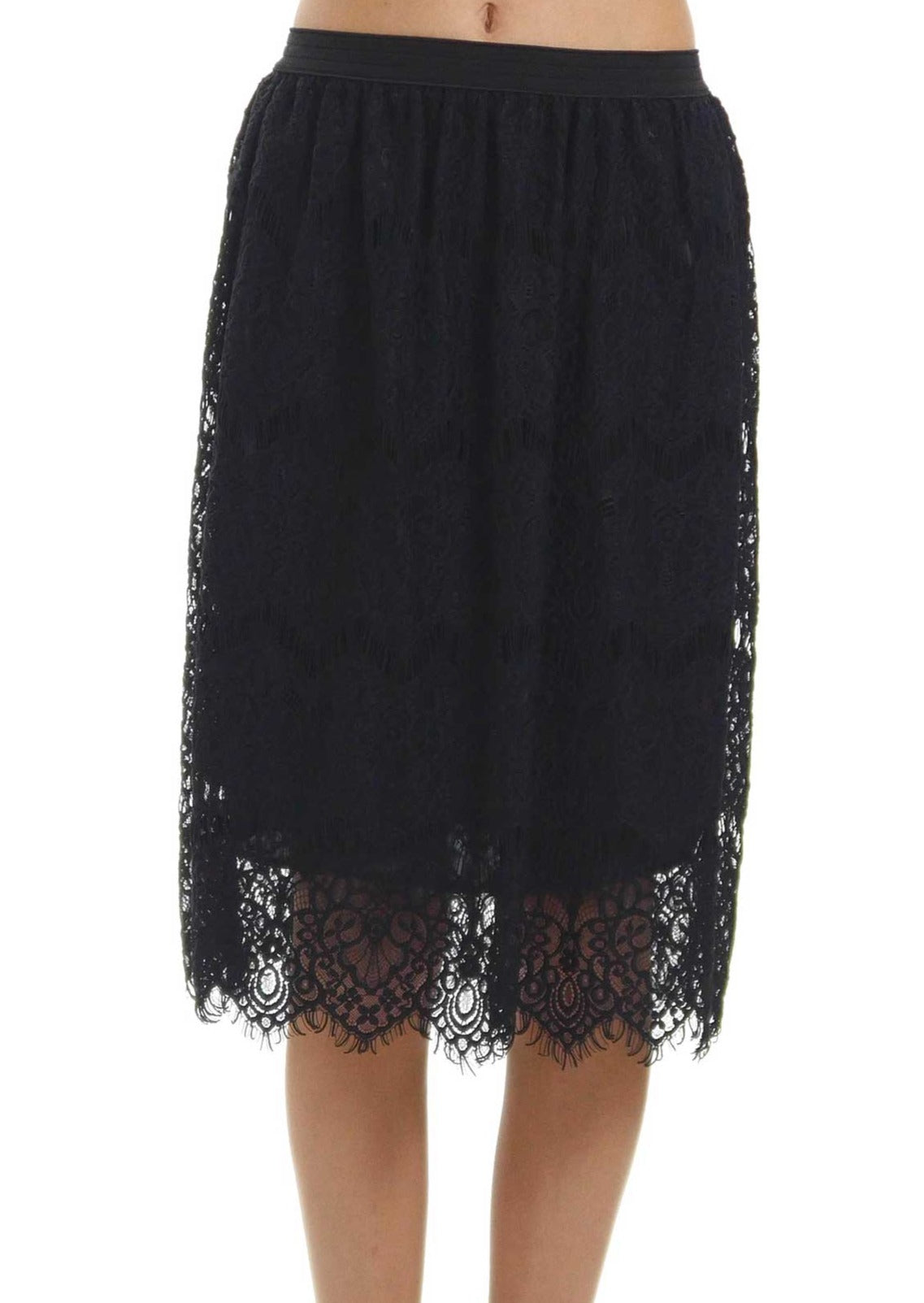 Women's Vintage Lace Skirt - Shop Lev