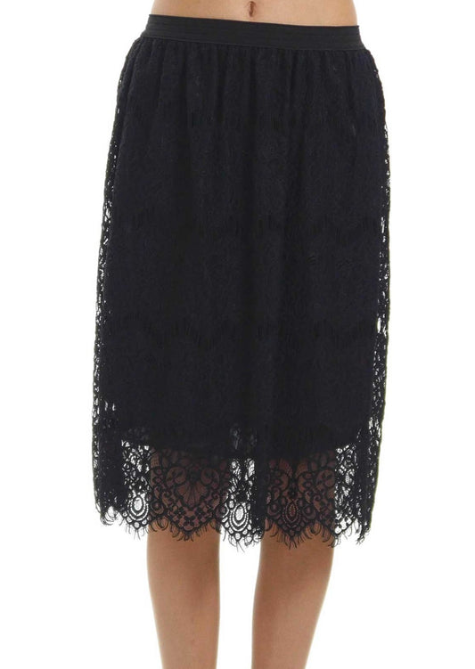 Women's Vintage Lace Skirt - Shop Lev
