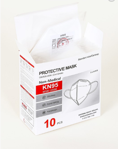 10 packs KN95 face mask