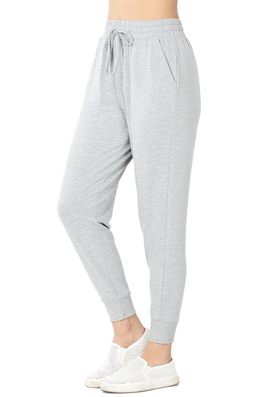 Women's French Terry Jogger Sweatpants with Pockets