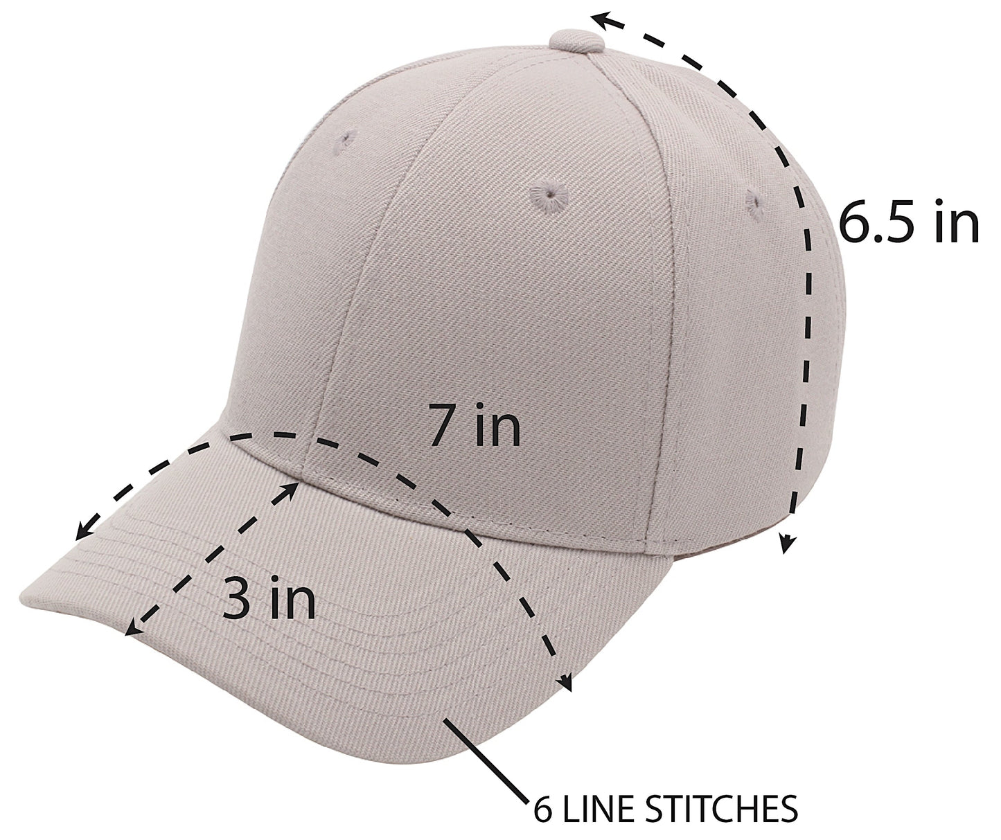 Basic velcro closure cap