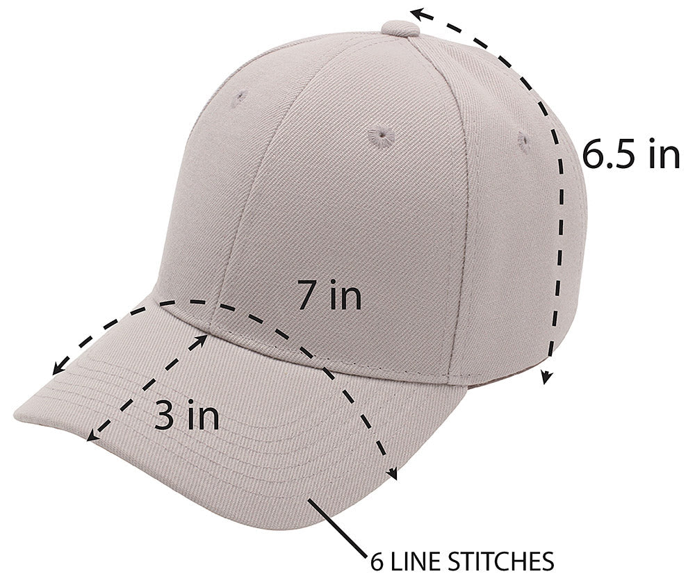 Basic velcro closure cap