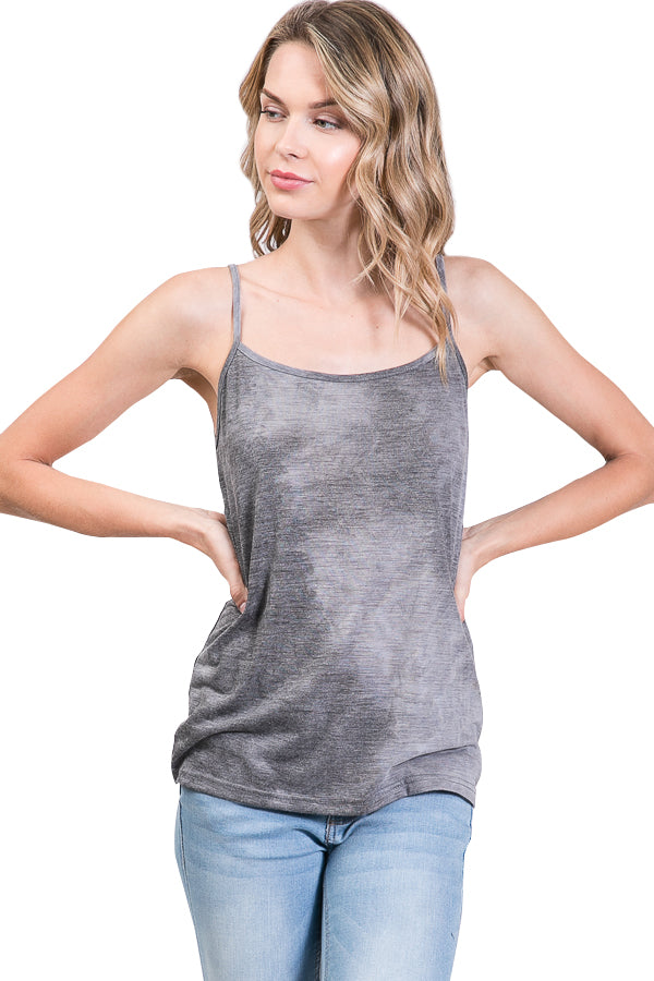tie dye knit camisole - Shop Lev