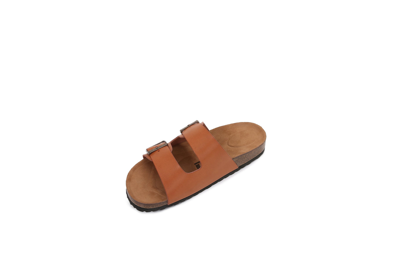 Women Double Banded Hook and Loop Slider Sandals