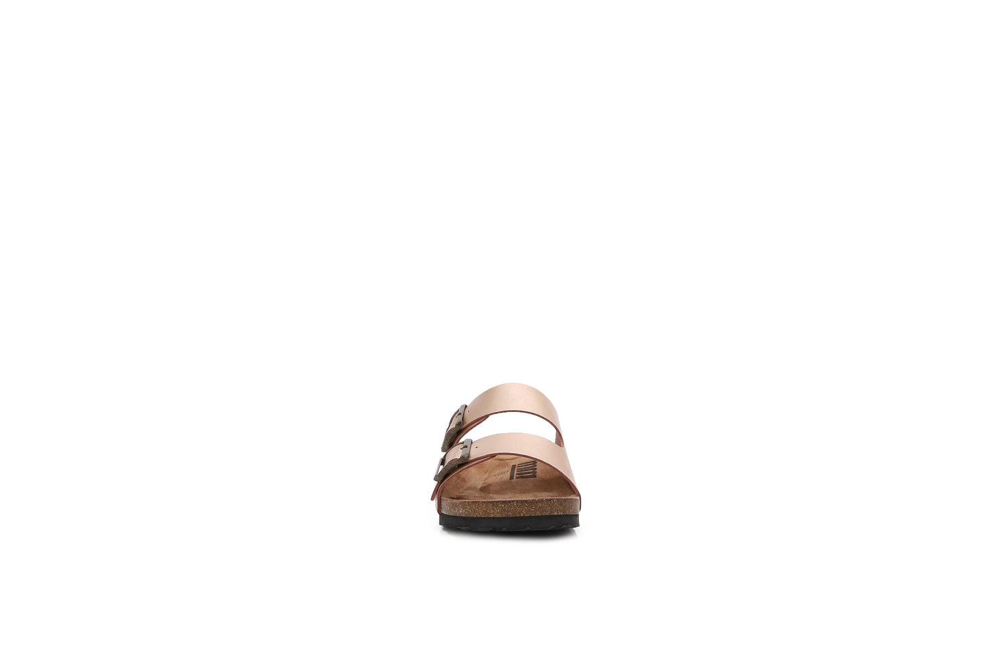 Women Double Banded Hook and Loop Slider Sandals
