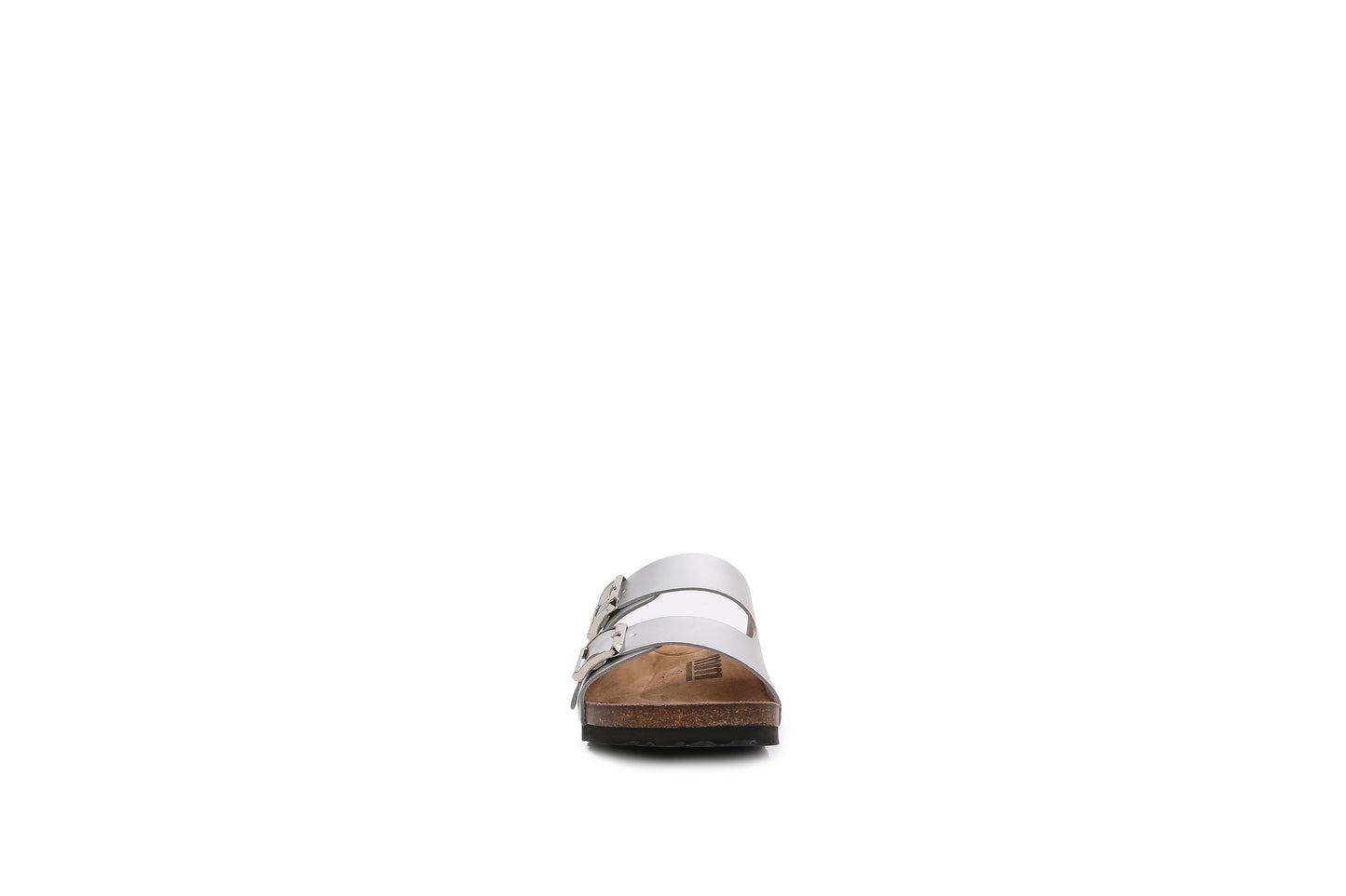 Women Double Banded Hook and Loop Slider Sandals