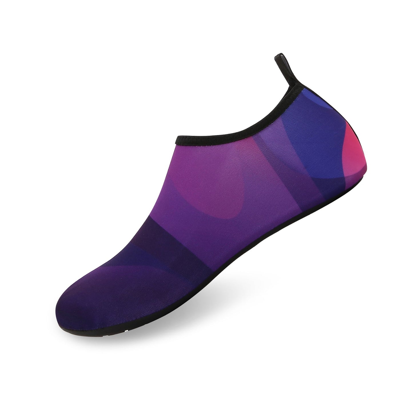 Men and Women a Slip On Barefoot Quick-Dry Beach Aqua Yoga Water Shoes (Layer/Purple)
