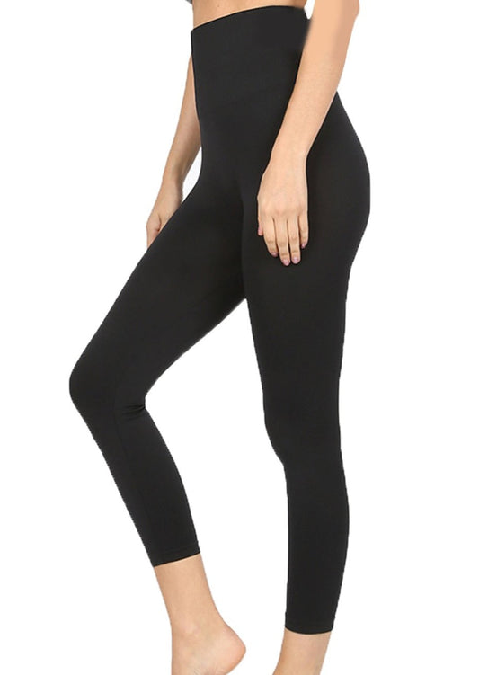 Women Tummy Control High Waist Fitness Workout Running Bike Shorts Yoga Short or Cropped Legging