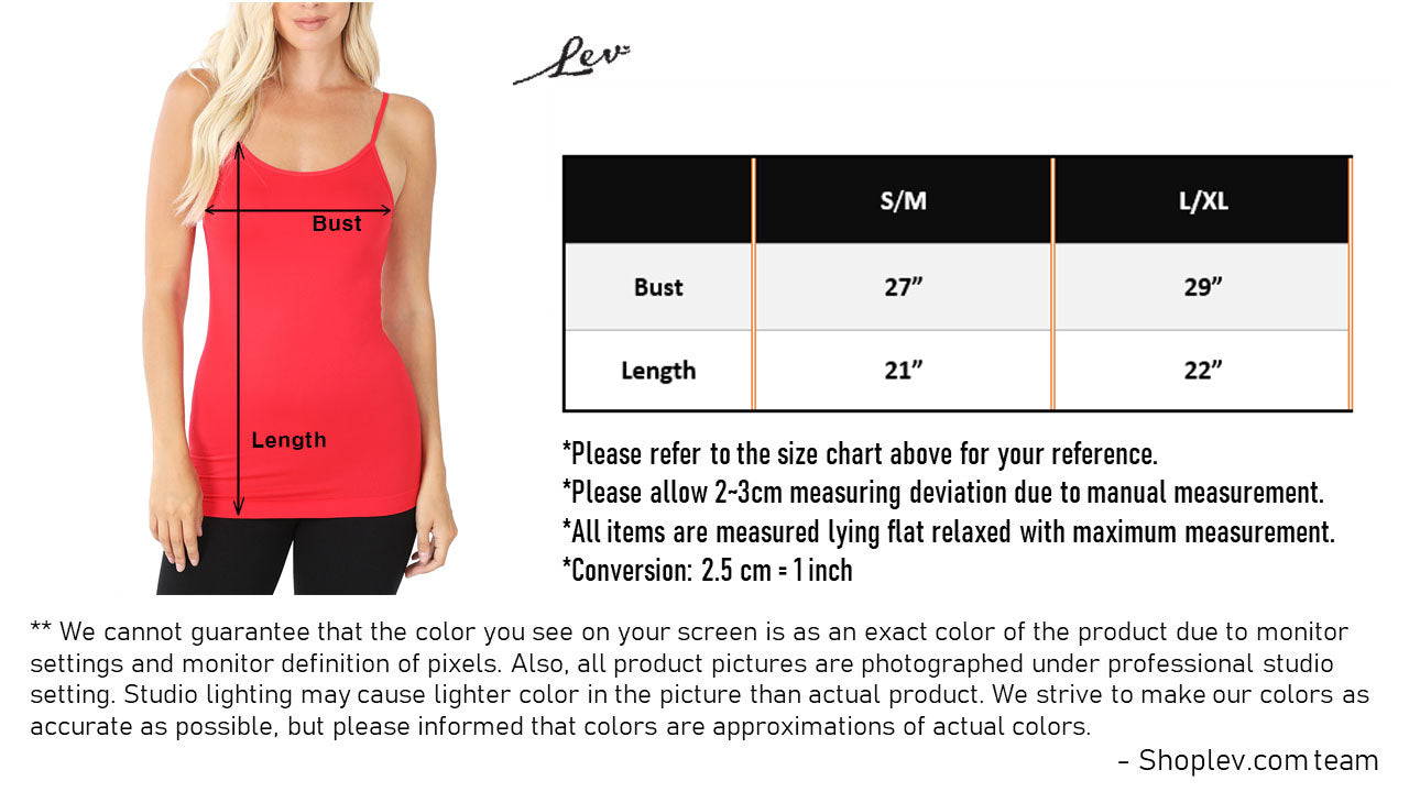 Women Basic Seamless Slim Fit Longline Undershirt Spaghetti