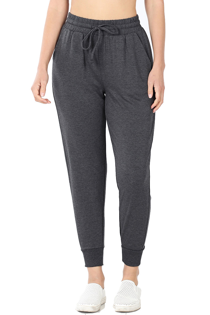 Women's French Terry Jogger Sweatpants with Pockets