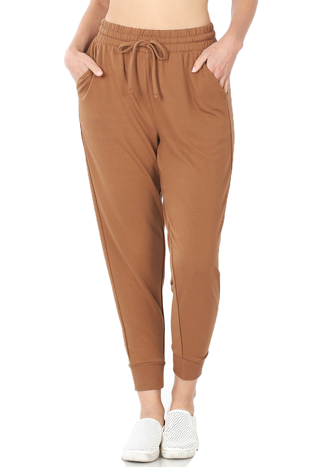 Women's French Terry Jogger Sweatpants with Pockets
