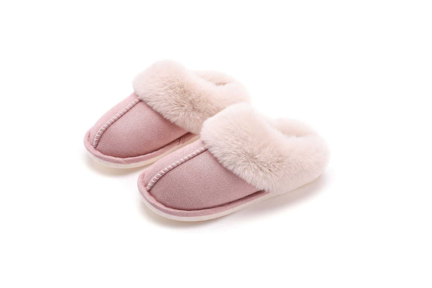 Winter Comfy Fluffy Fur Home Indoor and Outdoor Slipper Slider