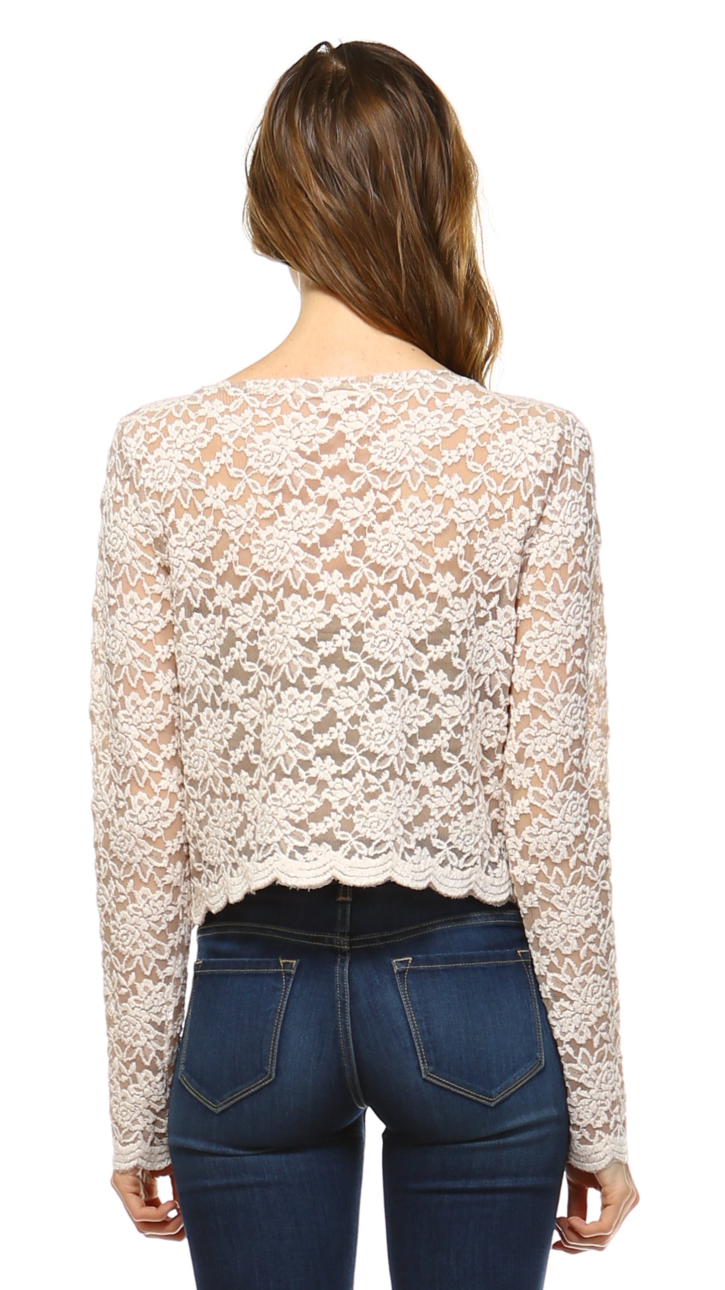 Long Sleeve Crop Top - Shop Lev