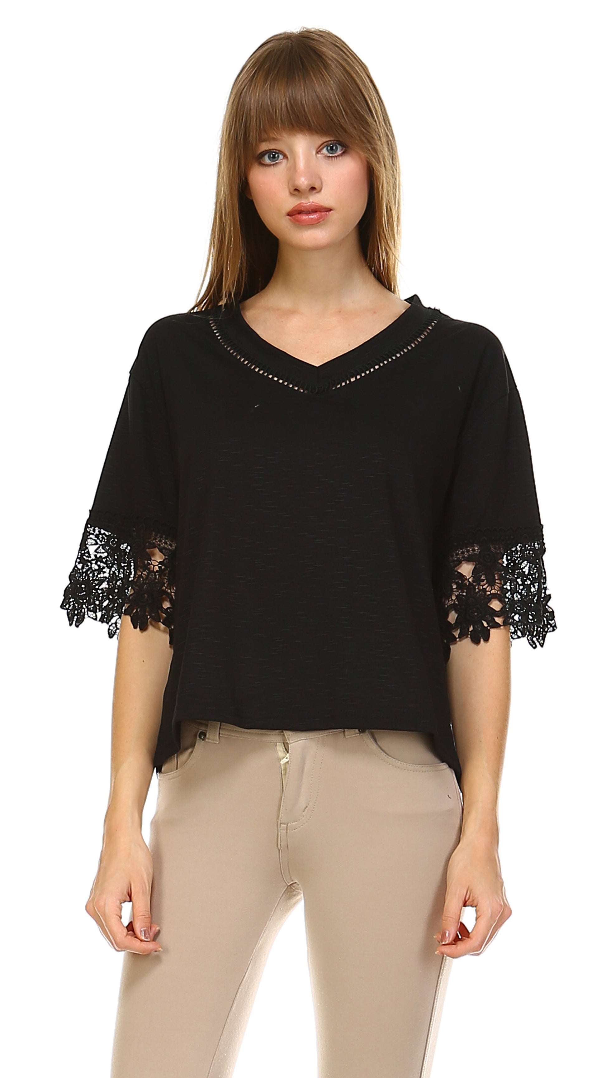V Neck BOHO Top - Shop Lev