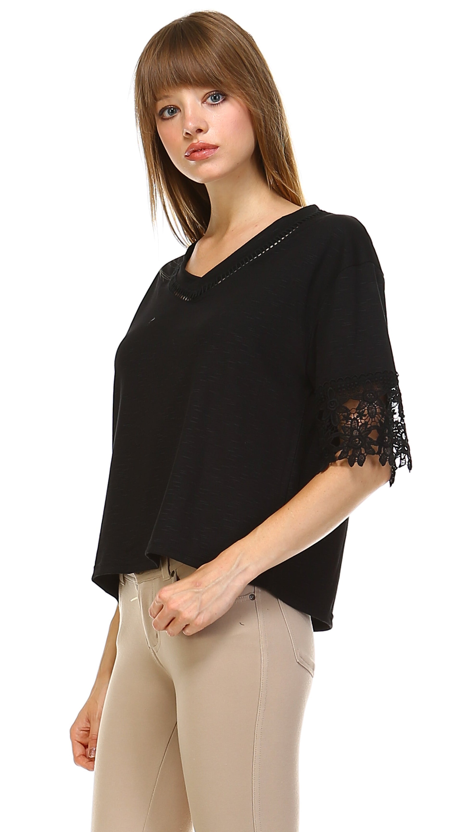 V Neck BOHO Top - Shop Lev