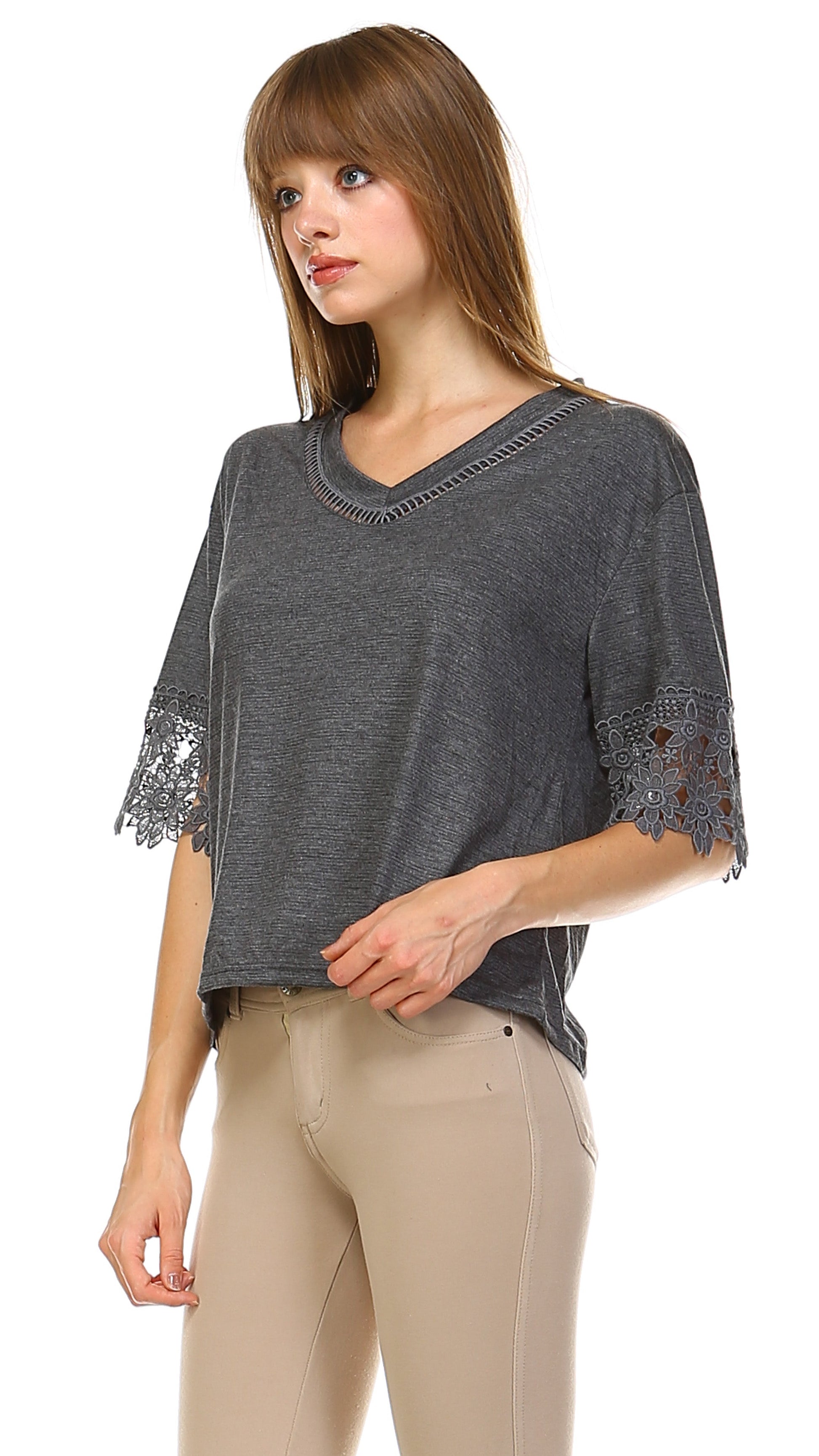V Neck BOHO Top - Shop Lev