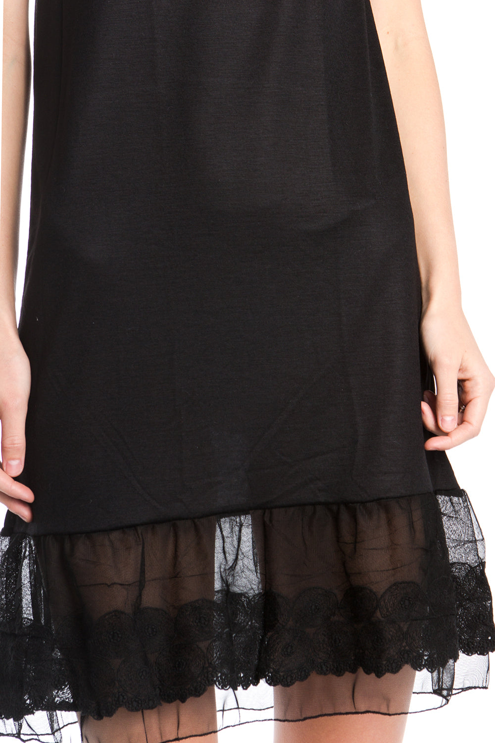 Women's Circle Lace Knit Full Slip with Adjustable Straps - Shop Lev